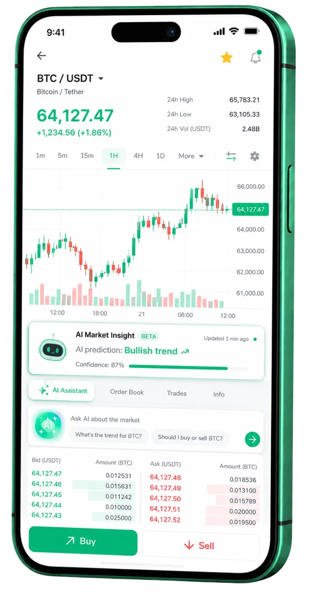 Safaricom Capital mobile trading app running on a smartphone